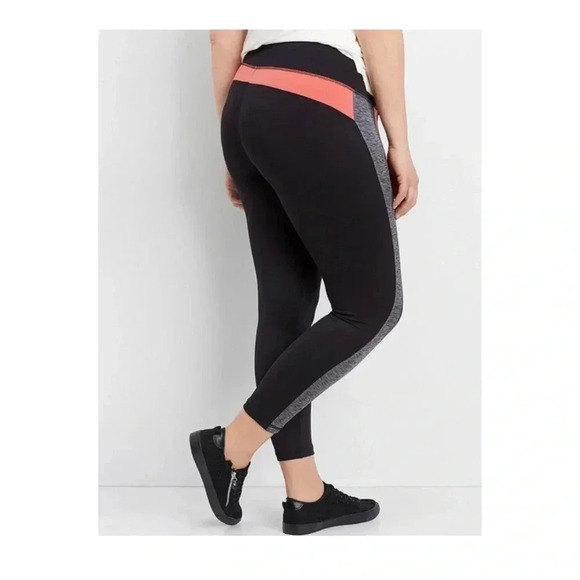 💥🆕NWOT Maurices Color Block Leggings S🆕 - Picture 2 of 6